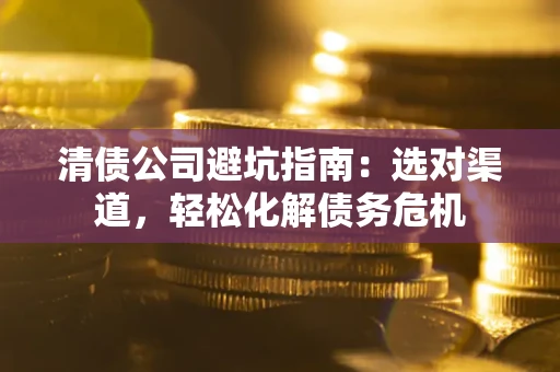 武汉清债公司避坑指南：选对渠道，轻松化解债务危机