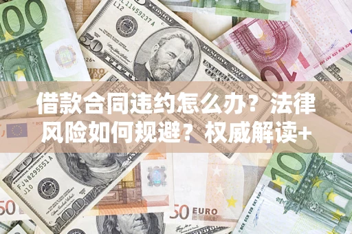武汉借款合同违约怎么办?法律风险如何规避?权威解读+实用指南 武汉借款合同违约怎么办?法律风险如何规避?权威解读+实用指南